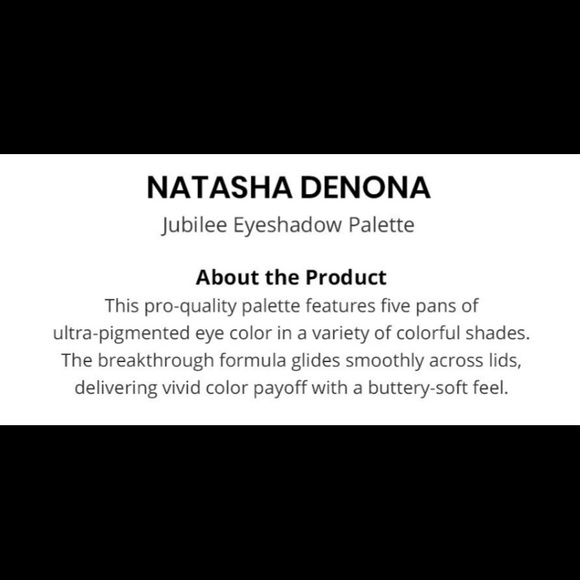 🍒[2/$25] Natasha Denona Jubilee Eyeshadow Palette - Picture 2 of 8